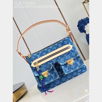 AAA+ Baggy Monogram Denim M27329 Louis Vuitton Handbag
