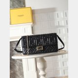 Top Fendi Wallet On Chain Baguette leather bag