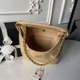 Luxury 1:1 Quilted Suede AS59706 Maxi Hobo Chain Bag