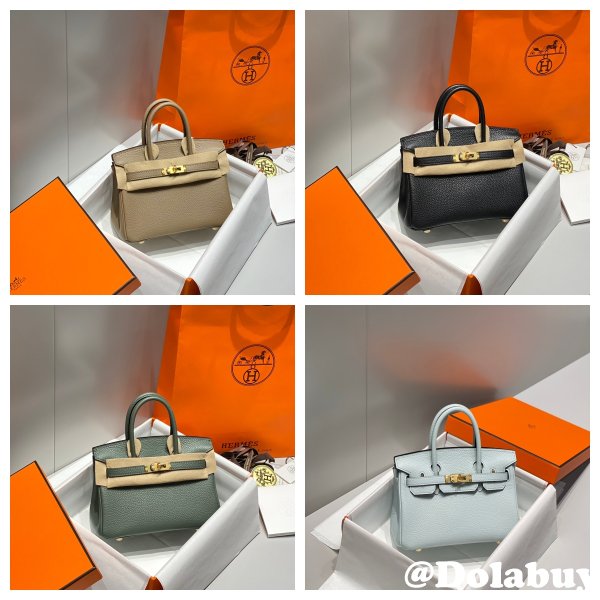 Top 20CM hermes Mini birkin togo With Strap