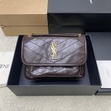 Top YSL Niki in vintage leather