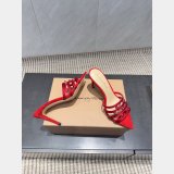 Gianvito Rossi Crystal-Embellished Suede Sandals