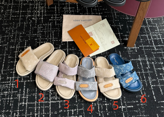 LV Pool Pillow Comfort Mule